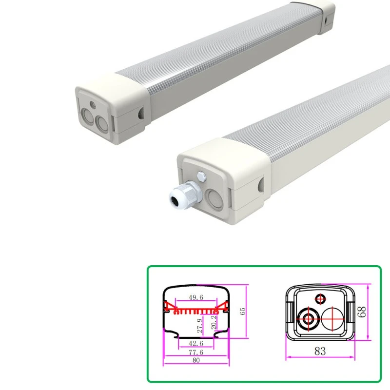 Tri-Proof Light kolore bikoitzeko etxebizitza estrusioduna